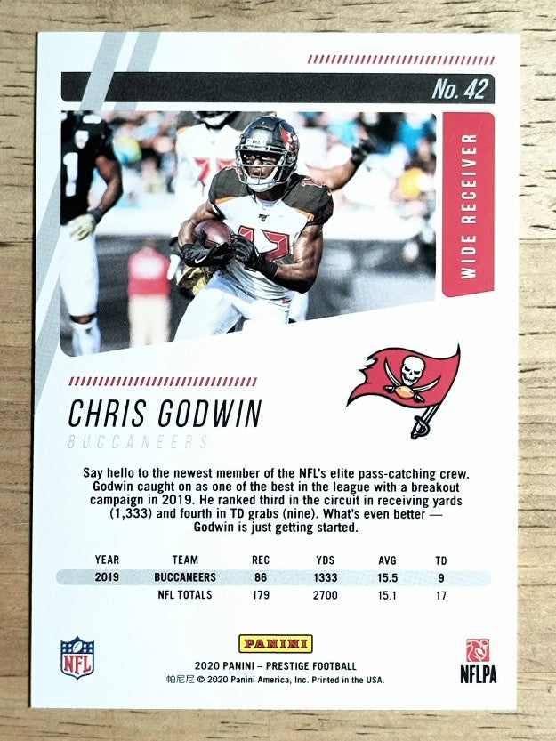 2020 Prestige #42 Chris Godwin