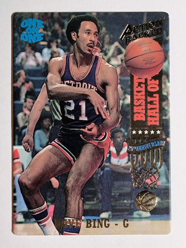1993 Action Packed Hall of Fame #3 Dave Bing