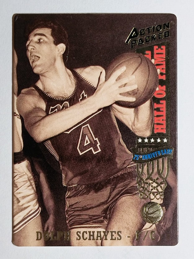 1993 Action Packed Hall of Fame #32 Dolph Schayes