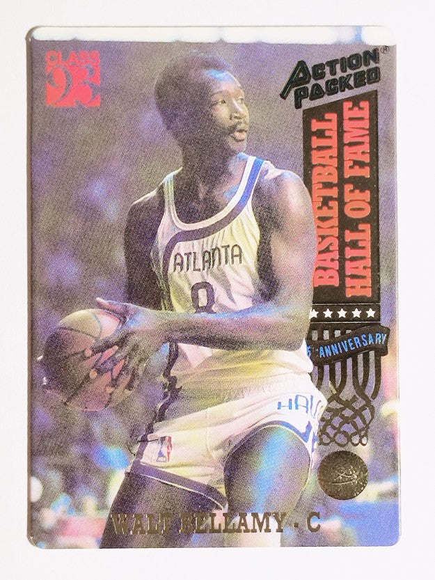 1993 Action Packed Hall of Fame #61 Walt Bellamy