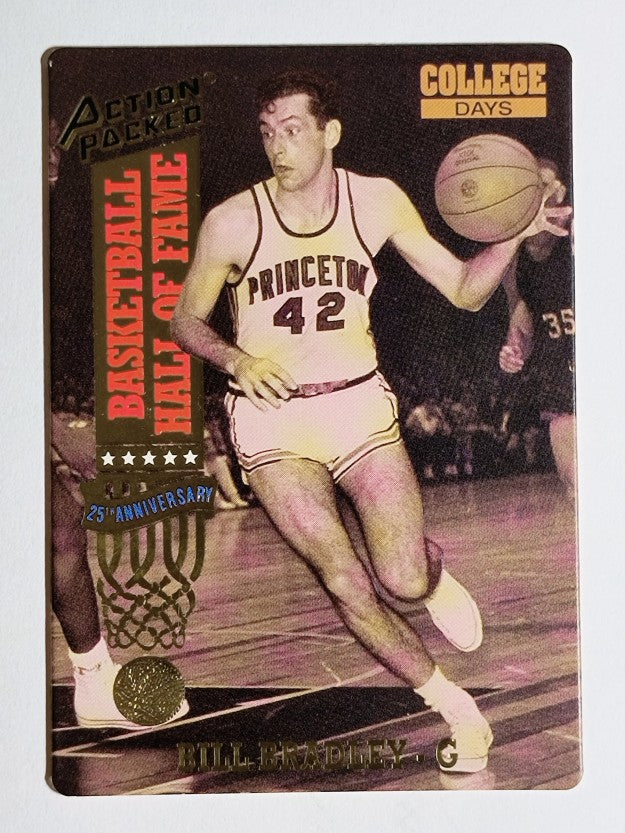 1993 Action Packed Hall of Fame #74 Bill Bradley