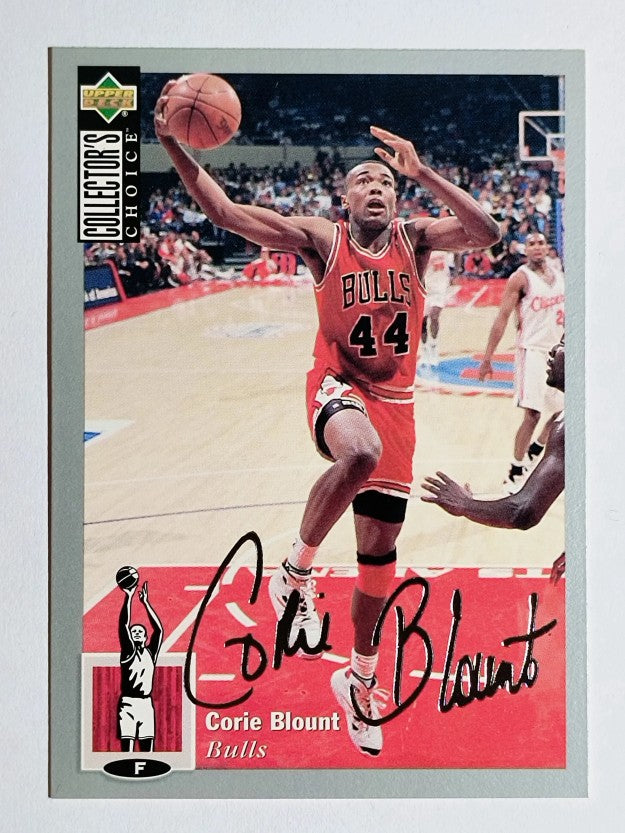 1994-95 Collector's Choice Silver Signature #29 Corie Blount