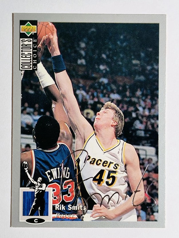 1994-95 Collector's Choice Silver Signature #45 Rik Smits