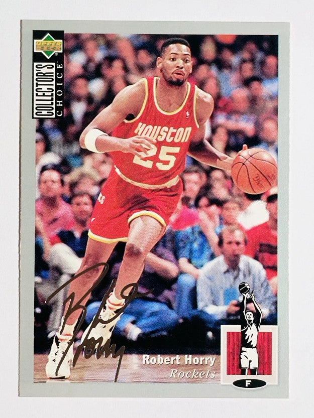 1994-95 Collector's Choice Silver Signature #125 Robert Horry