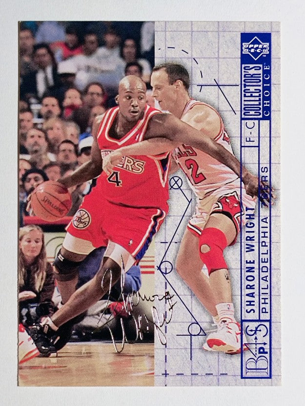 1994-95 Collector's Choice Silver Signature #391 Sharone Wright BP