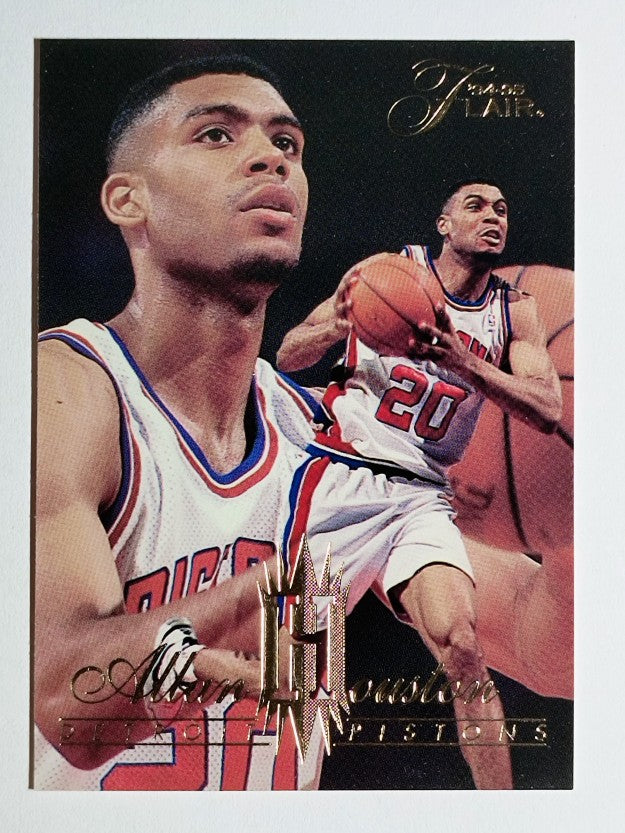 1994-95 Flair #46 Allan Houston