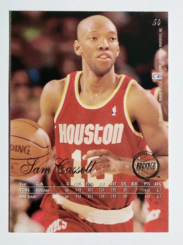 1994-95 Flair #54 Sam Cassell