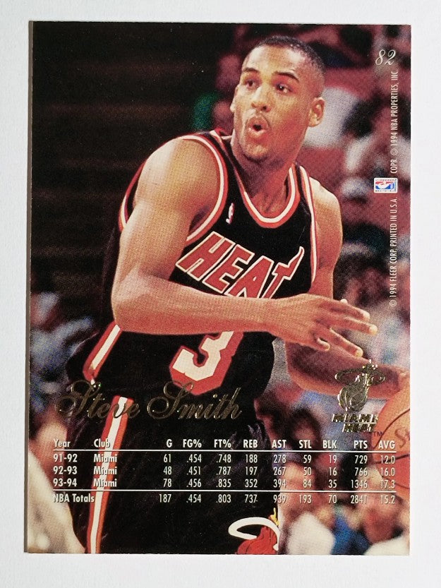 1994-95 Flair #82 Steve Smith