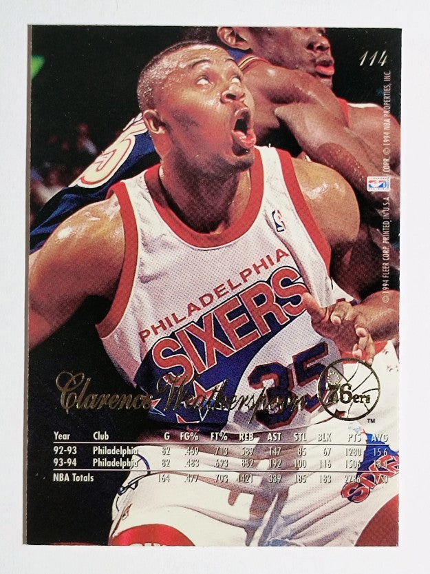 1994-95 Flair #114 Clarence Weatherspoon