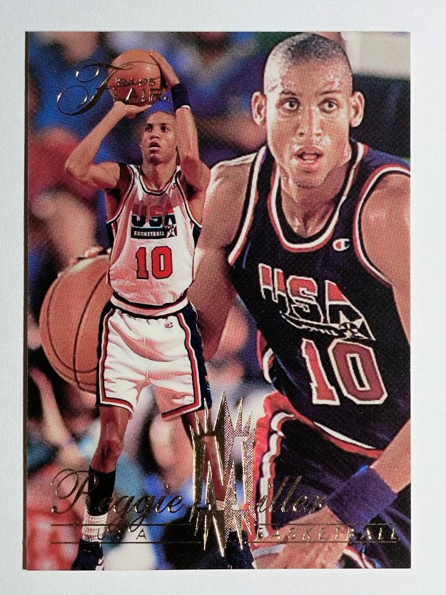 1994-95 Flair #166 Reggie Miller USA