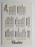 1994-95 Flair #173 Checklist