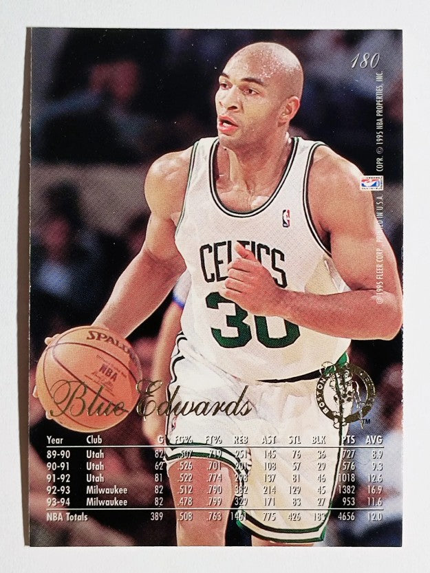 1994-95 Flair #180 Blue Edwards