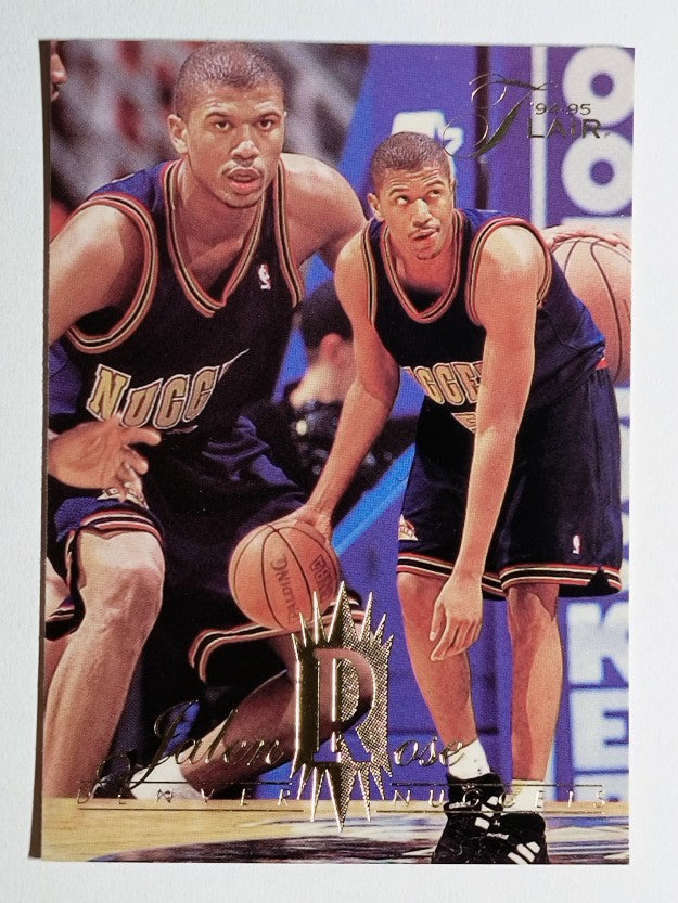 1994-95 Flair #207 Jalen Rose RC