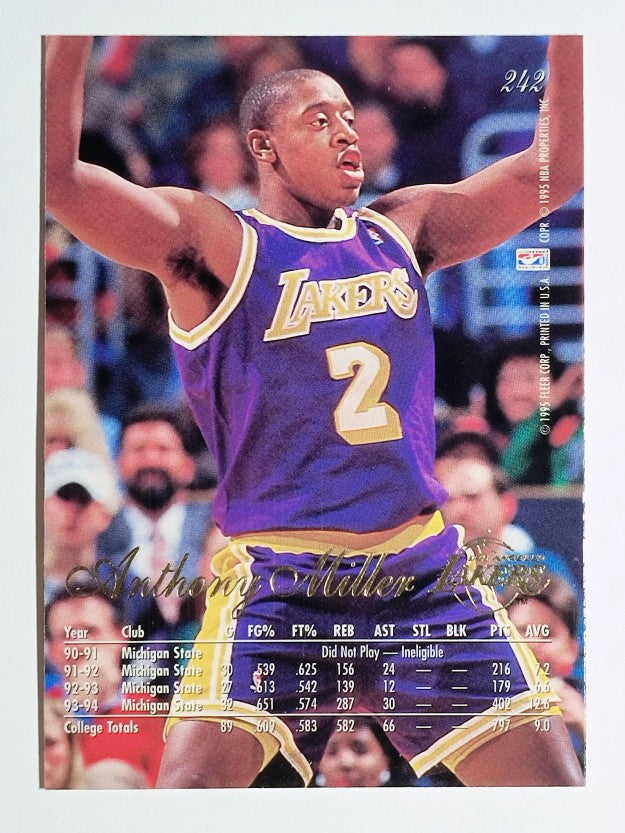 1994-95 Flair #242 Anthony Miller