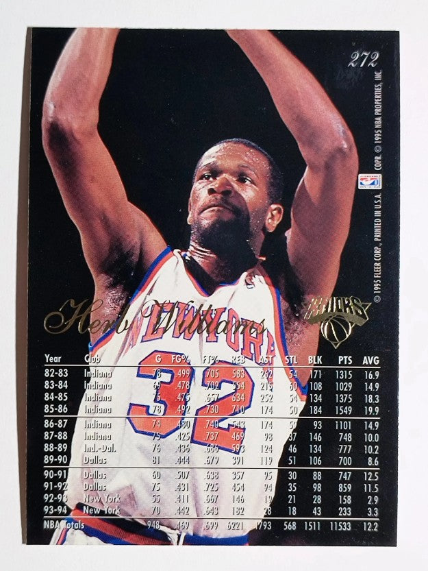 1994-95 Flair #272 Herb Williams