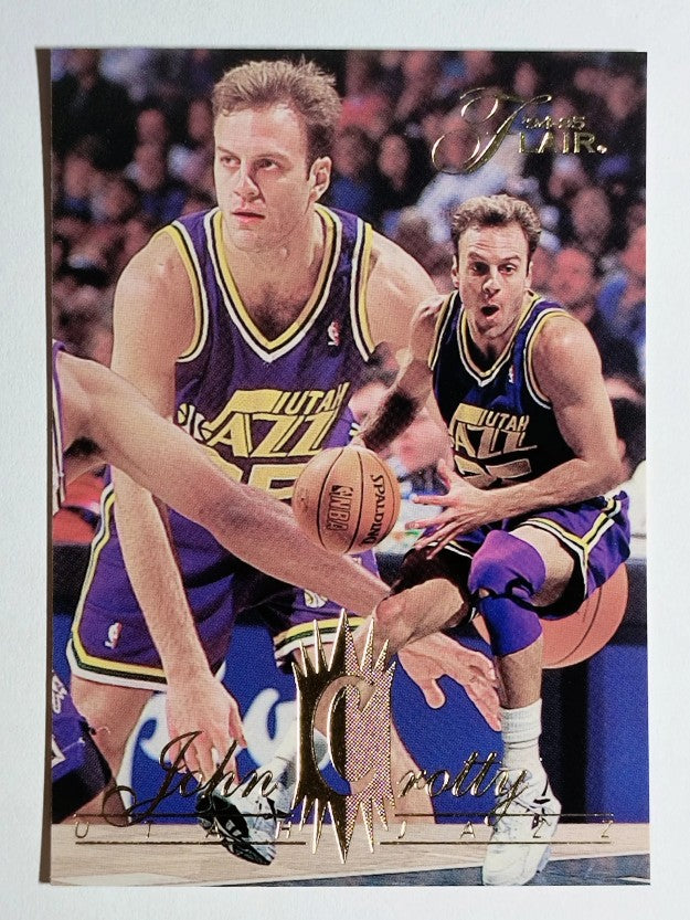 1994-95 Flair #314 John Crotty