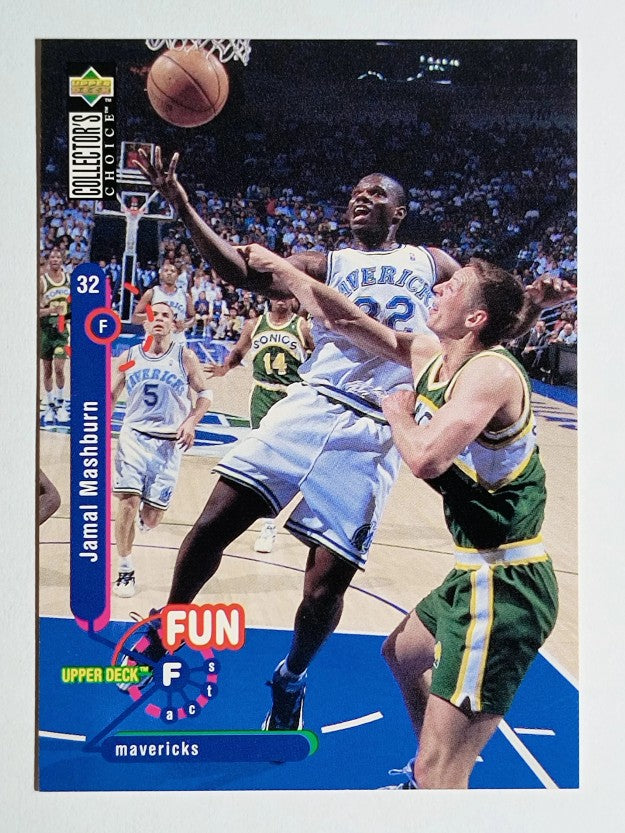 1995-96 Collector's Choice #171 Jamal Mashburn FF