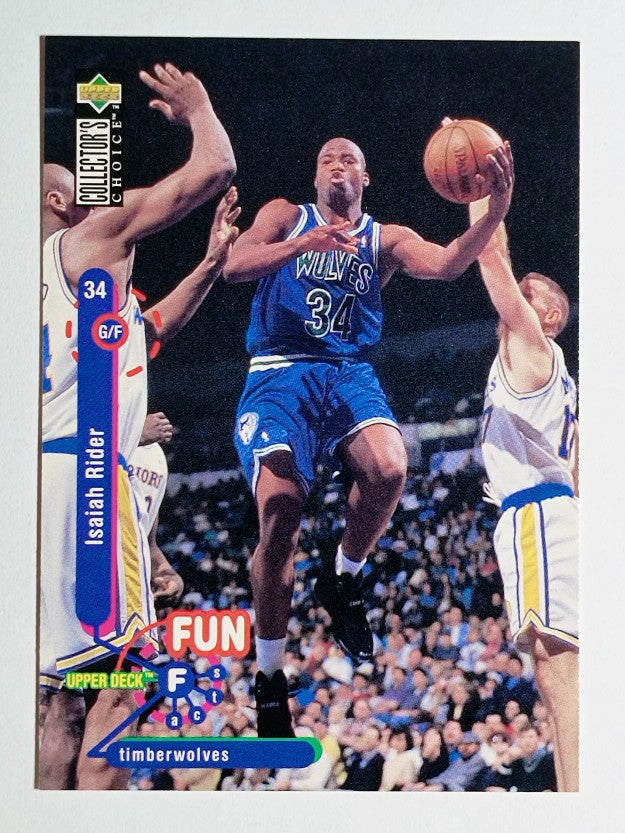 1995-96 Collector's Choice #181 Isaiah Rider FF