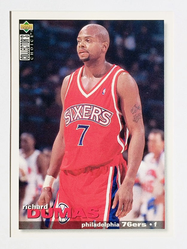 1995-96 Collector's Choice #303 Richard Dumas
