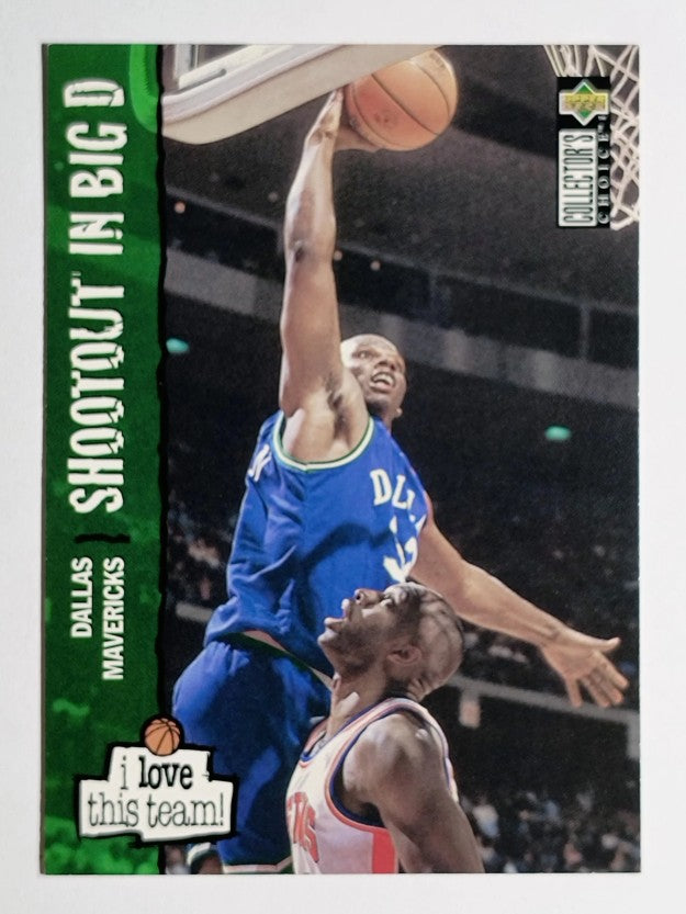1995-96 Collector's Choice #371 Jamal Mashburn LOVE