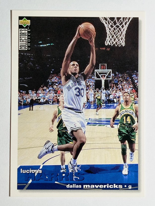 1995-96 Collector's Choice International French I #35 Lucious Harris