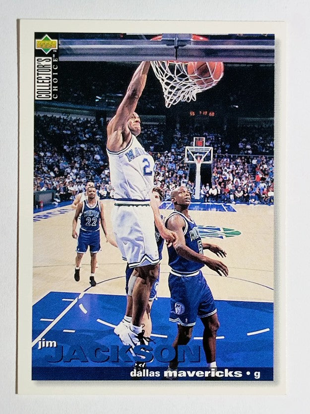 1995-96 Collector's Choice International French I #36 Jim Jackson