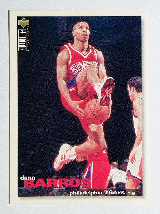1995-96 Collector's Choice International French I #115 Dana Barros