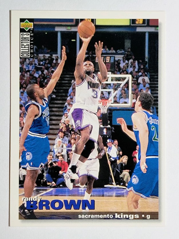 1995-96 Collector's Choice International French I #137 Randy Brown