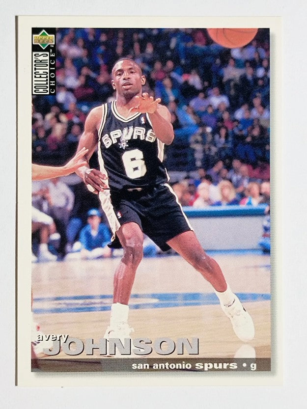 1995-96 Collector's Choice International French I #140 Avery Johnson
