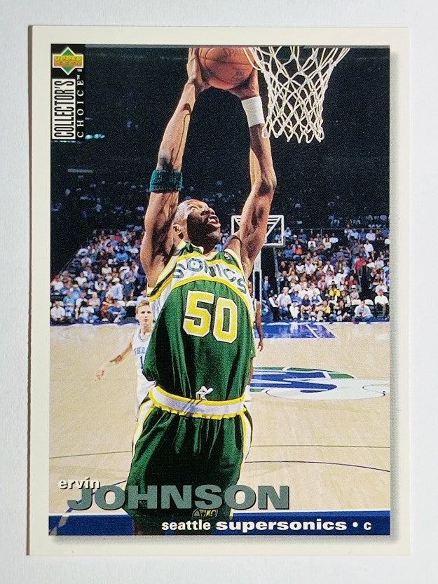 1995-96 Collector's Choice International French I #152 Ervin Johnson