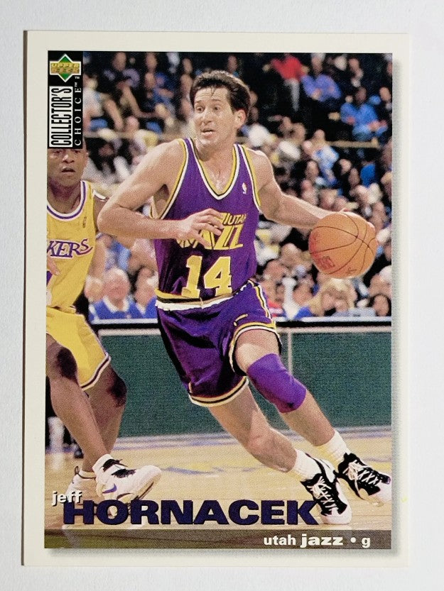 1995-96 Collector's Choice International French I #154 Jeff Hornacek