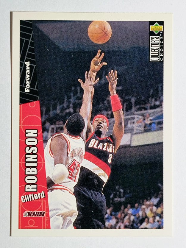 1996-97 Collector's Choice #317 Clifford Robinson