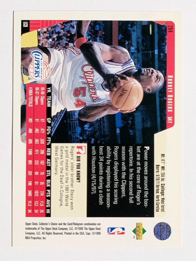 1997-98 Collector's Choice #264 Rodney Rogers
