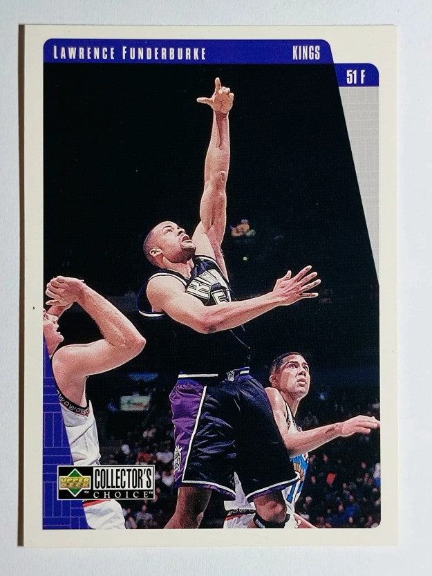 1997-98 Collector's Choice #318 Lawrence Funderburke RC