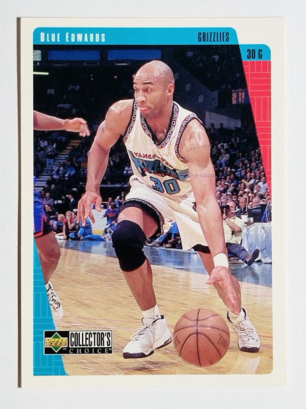 1997-98 Collector's Choice #347 Blue Edwards