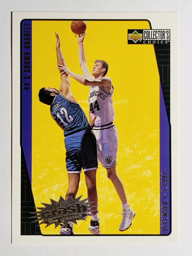 1997-98 Collector's Choice Crash the Game Scoring #C6A Shawn Bradley 12/1 L