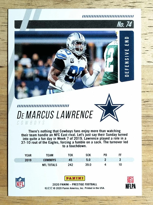2020 Prestige #74 DeMarcus Lawrence