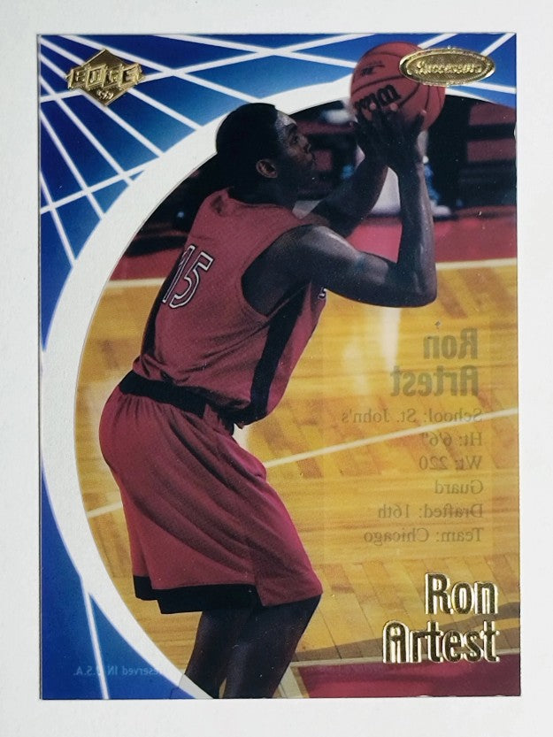 1999 Collector's Edge Rookie Rage Successors #S1 Ron Artest