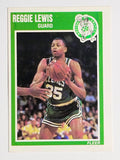 1989-90 Fleer #10 Reggie Lewis RC (EXMT)