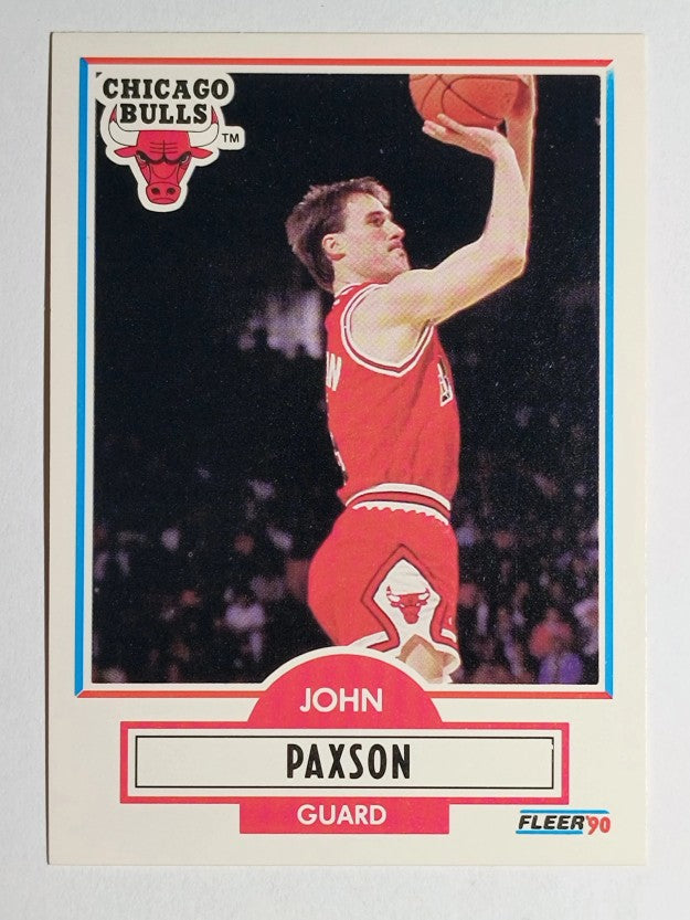 1990-91 Fleer #28 John Paxson