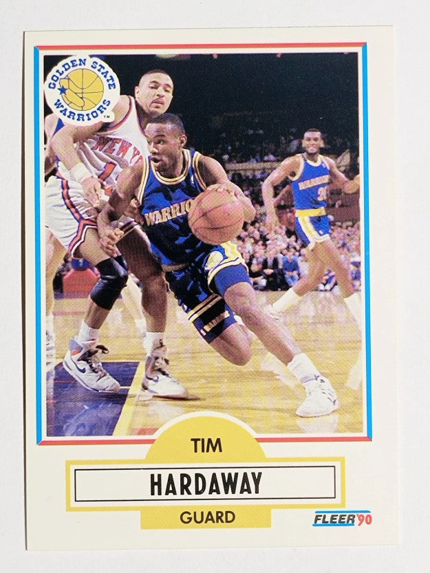 1990-91 Fleer #63 Tim Hardaway RC (NM)