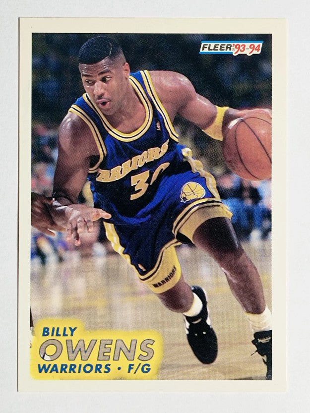 1993-94 Fleer #72 Billy Owens