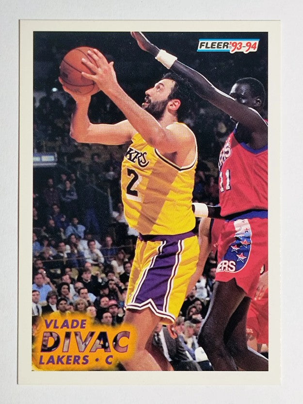 1993-94 Fleer #101 Vlade Divac