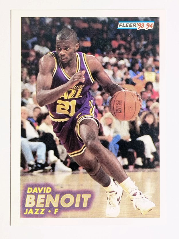 1993-94 Fleer #205 David Benoit