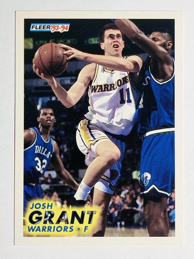 1993-94 Fleer #289 Josh Grant RC