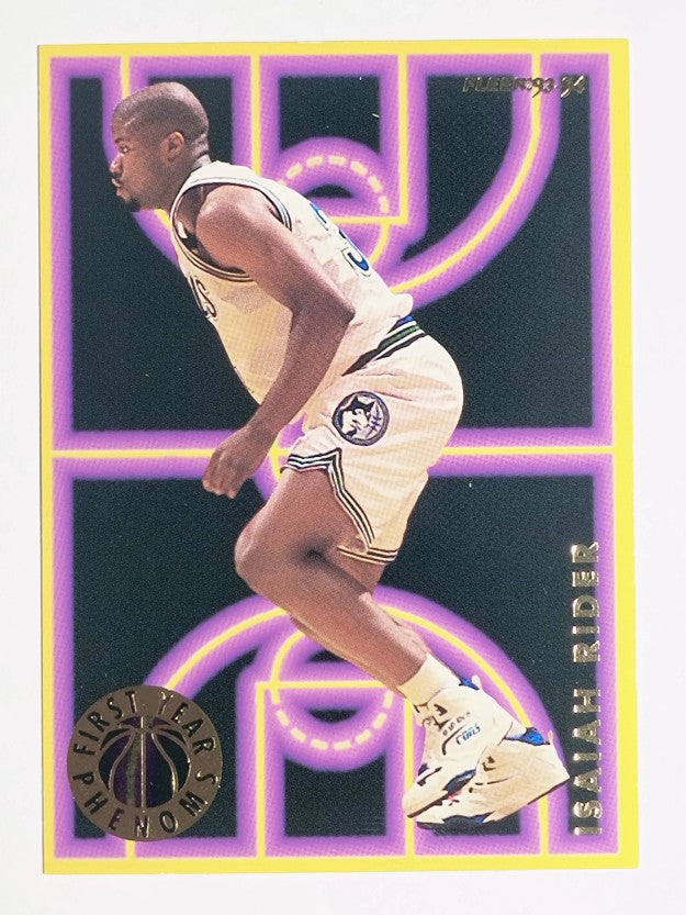 1993-94 Fleer First Year Phenoms #8 Isaiah Rider