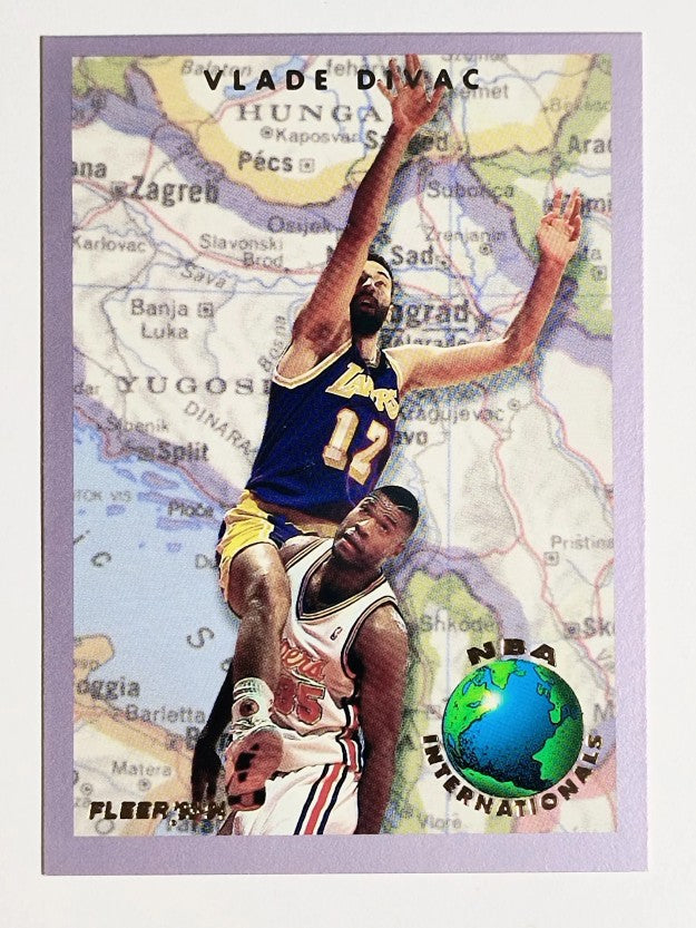 1993-94 Fleer Internationals #2 Vlade Divac