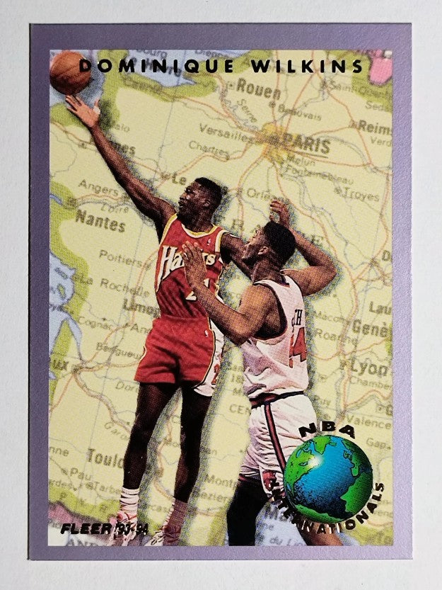 1993-94 Fleer Internationals #12 Dominique Wilkins