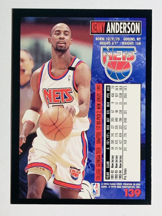 1994-95 Fleer #139 Kenny Anderson
