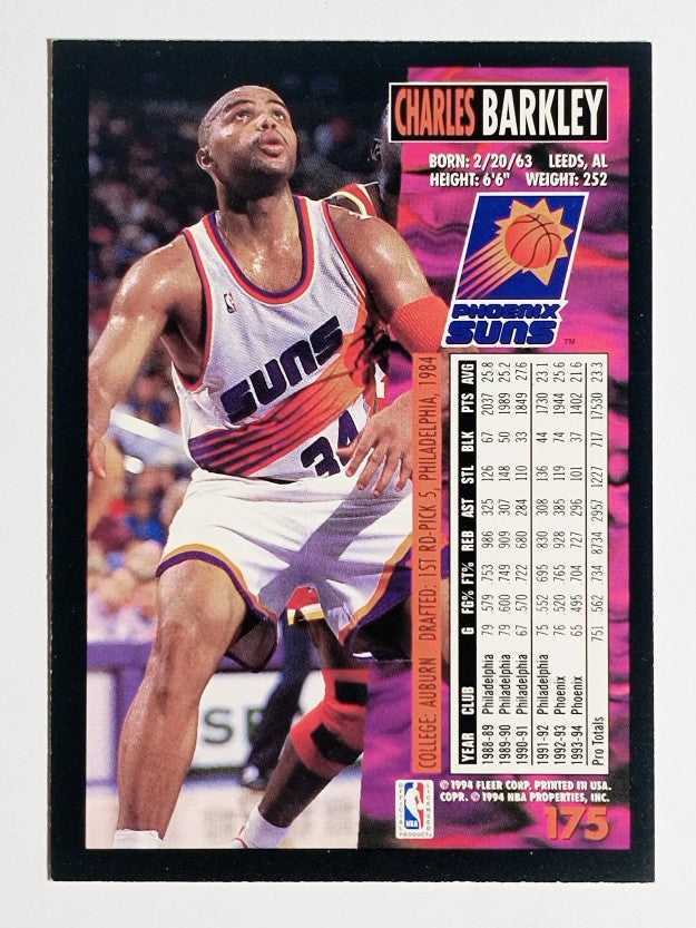1994-95 Fleer #175 Charles Barkley (NM)